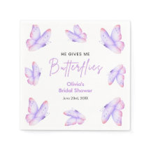 Champagne de Despedida de Soltera Mariposas Rosada