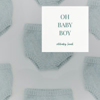 Champagne Personalizado Azul-Verde Oscuro para Bab
