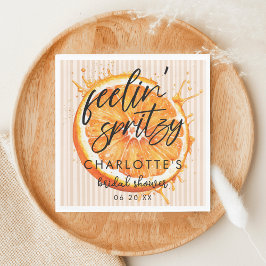 Servilleta De Papel Champán de Amor Personalizado en la Primera Bridal