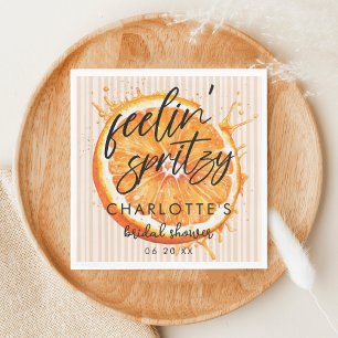 Servilleta De Papel Champán Personalizado de Amor a Primera Bridal Sho