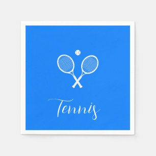 Servilleta De Papel Chaquetas de tenis y azul Ball Ultramarine