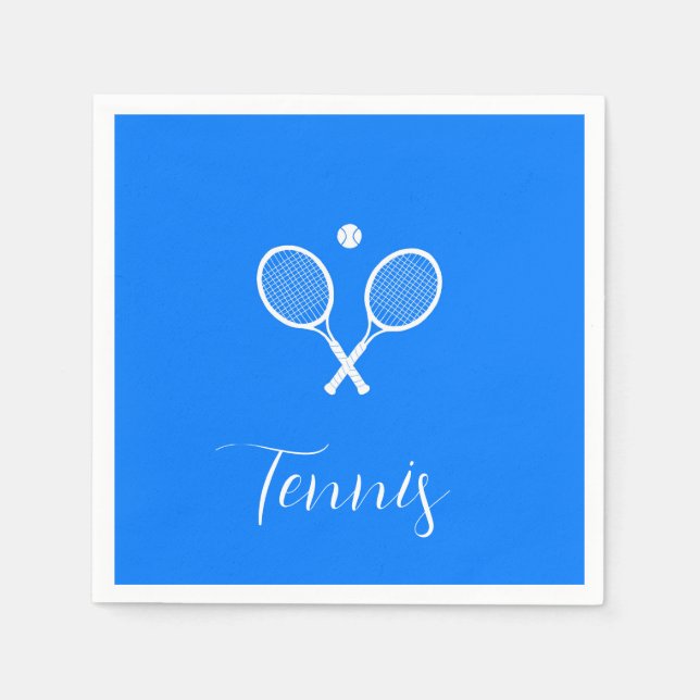 Servilleta De Papel Chaquetas de tenis y azul Ball Ultramarine (Anverso)