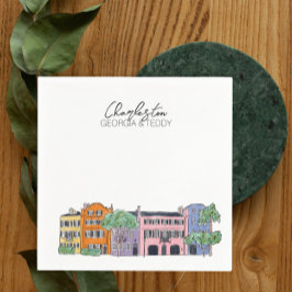 Servilleta De Papel Charleston, Boda de Carolina del Sur