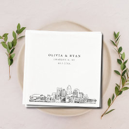 Servilleta De Papel Charlotte Boda Paper Cocktail Napkin