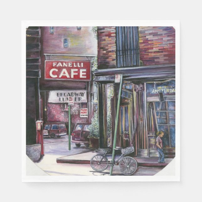 Servilleta De Papel Charm Fanelli, Nueva York (Anverso)