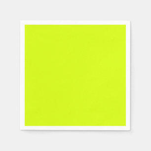 Servilleta De Papel Chartreuse Neón Amarillo de Alta Visibilidad