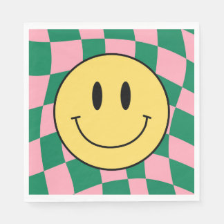 Servilleta De Papel Checkered Bliss