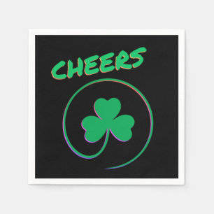 Servilleta De Papel Cheers Ireland Clover Shamrock St Patrick's
