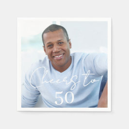 Servilleta De Papel Cheers photo birthday party