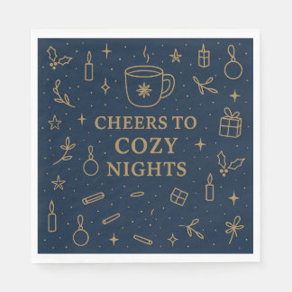 Servilleta De Papel Cheers to Cozy Nights Paper Napkin