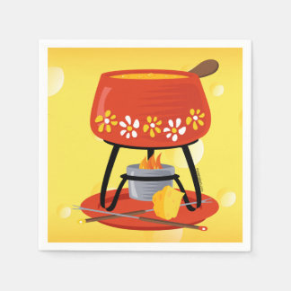 Servilleta De Papel Cheese Fondue