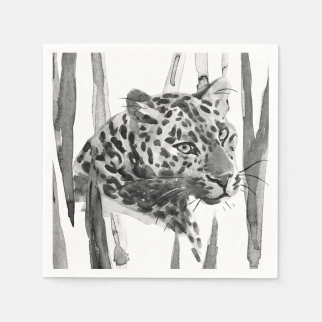 Servilleta De Papel Cheetah Portrait (Anverso)
