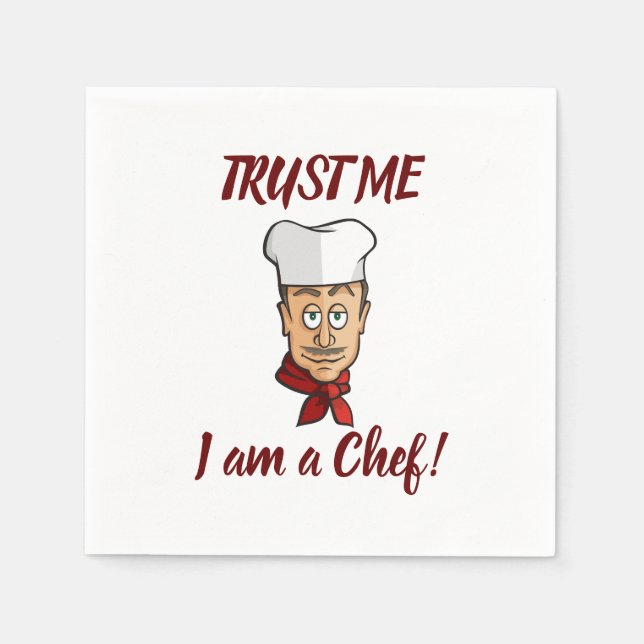 Servilleta De Papel Chef (Anverso)