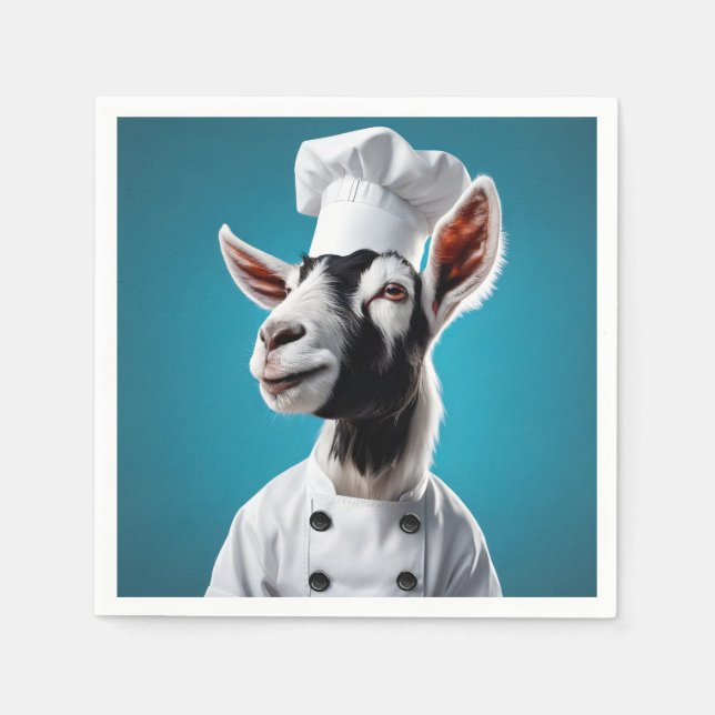 Servilleta De Papel Chef Goat (Anverso)