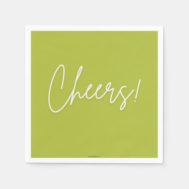 Servilleta De Papel Cheke Cocktail Napkin (Anverso)