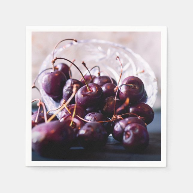 Servilleta De Papel Cherries  (Anverso)