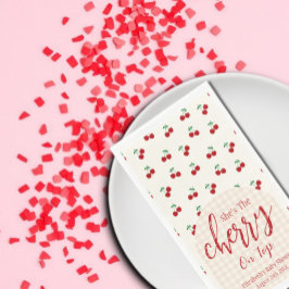 Servilleta De Papel Cherries Baby Shower