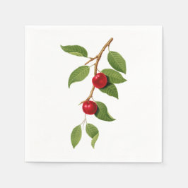 Servilleta De Papel Cherries vintage