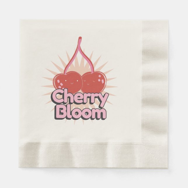 Servilleta De Papel Cherry Bloom Napkins (Anverso)