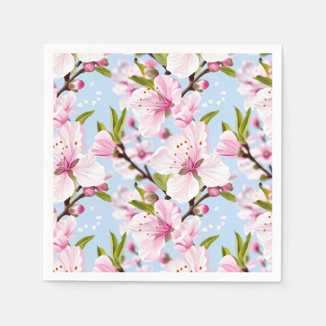 Servilleta De Papel    Cherry Blossom (Anverso)