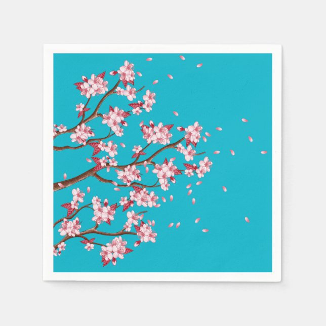 Servilleta De Papel Cherry Blossom Brands Personalizado Papel Napkins (Anverso)