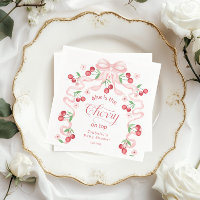 Cherry en la cima de la coqueta rosa de la vaca be