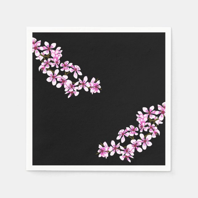 Servilleta De Papel Cherry flowers (Anverso)