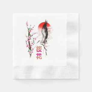 Servilleta De Papel Cherry Japan Pastel Sakura