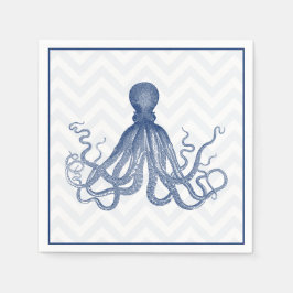 Servilleta De Papel Chevron Octopus LT