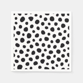 Servilleta De Papel Chic Playful Energy Dalmatian Spot Pattern