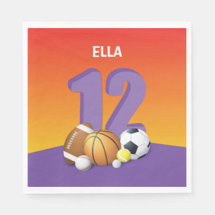 Servilleta De Papel Chica 12.º Balls Deportiva