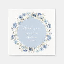 Servilleta De Papel Chica azul acuático