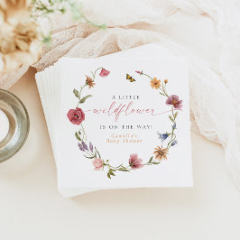 Servilleta De Papel CHICA de flores silvestres CAMILLA Butterfly Baby 