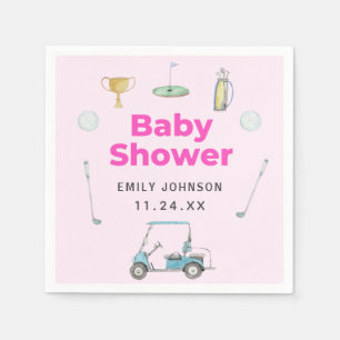 Servilleta De Papel Chica de golf Baby Shower