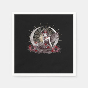 Servilleta De Papel Chica de gótico Whimsigoth Classic