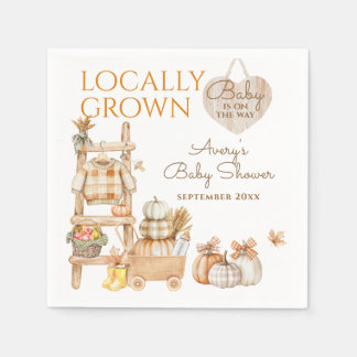 Servilleta De Papel Chica de Otoño Localmente Cultivada Neutral Baby S
