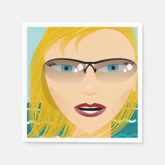 SERVILLETA DE PAPEL CHICA DE SUMMER (Anverso)