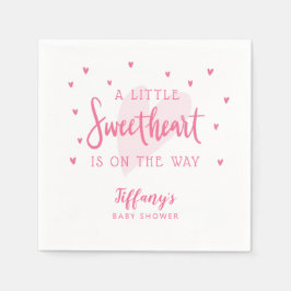 Servilleta De Papel Chica de temas de Valentine Baby Shower