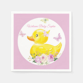 Servilleta De Papel Chica de toallas personalizadas Rubber Duck Baby S