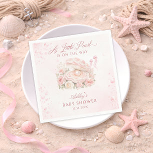 Servilleta De Papel Chica de una pequeña perla Baby Shower