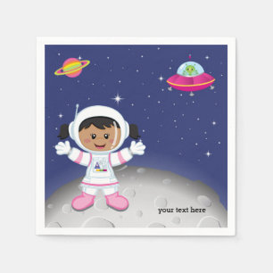 Servilleta De Papel Chica del astronauta
