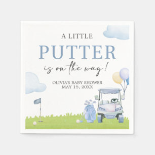 Servilleta De Papel Chica Ducha de Golf Baby Shower