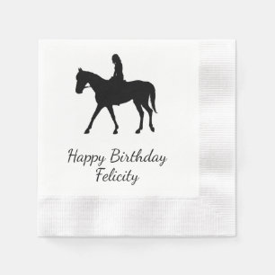 Servilleta De Papel Chica en caballo personalizado