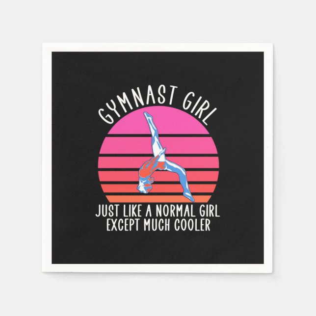 Servilleta De Papel Chica Gymnast (Anverso)