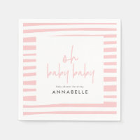 chica rosa gemelo tipografía de ducha de bebé fies