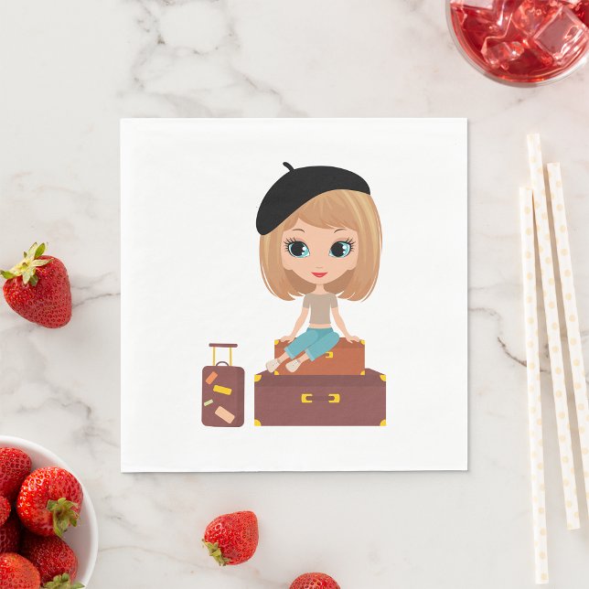 Servilleta De Papel Chica Se Va Con Las Ropas De Navidad (Subido por el creador)