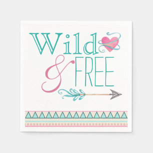 Servilleta De Papel Chica Tribal Baby Shower
