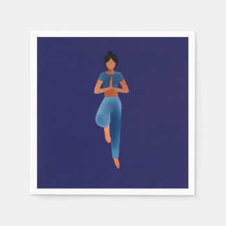 Servilleta De Papel Chica yoga, arte yoga