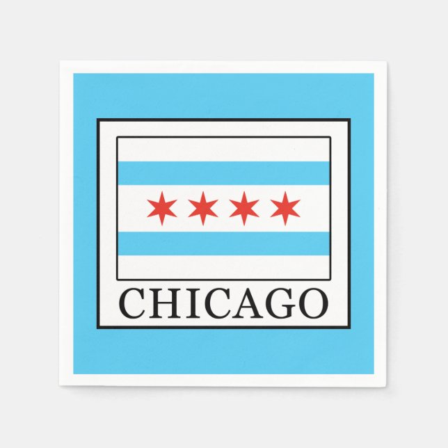 Servilleta De Papel Chicago (Anverso)
