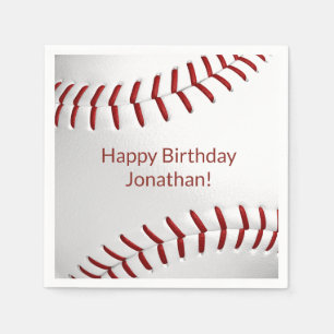 Servilleta De Papel chicas de béisbol fiesta de softball